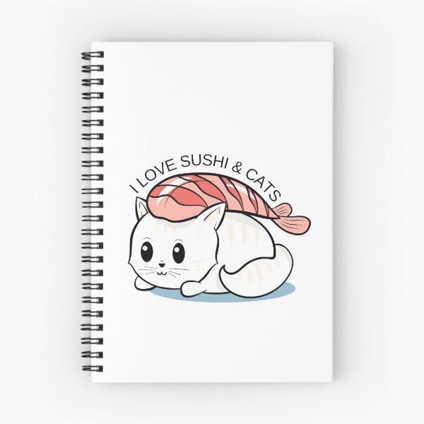 Item preview, I Love Sushi And Cats designed and sold by KarolinaPaz.