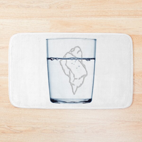 Item preview, Arctic Ice Melting In A Glass Does Not Overflow It designed and sold by dreamlifemojo.