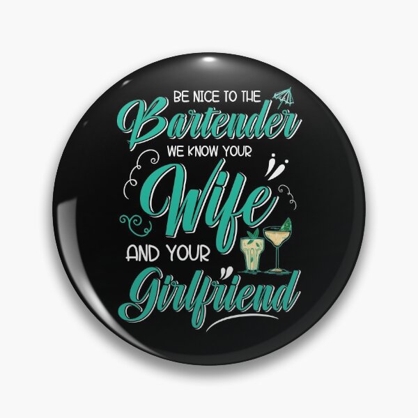 Item preview, Be Nice To The Bartender Funny Bartending Cocktail designed and sold by tomtomd.