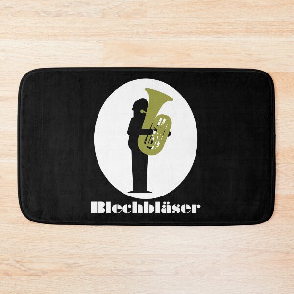 Item preview, Brass player plays tuba in orchestra designed and sold by DesignbyManthey.