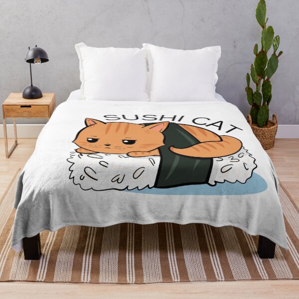 Item preview, Sushi Cat Roll designed and sold by KarolinaPaz.