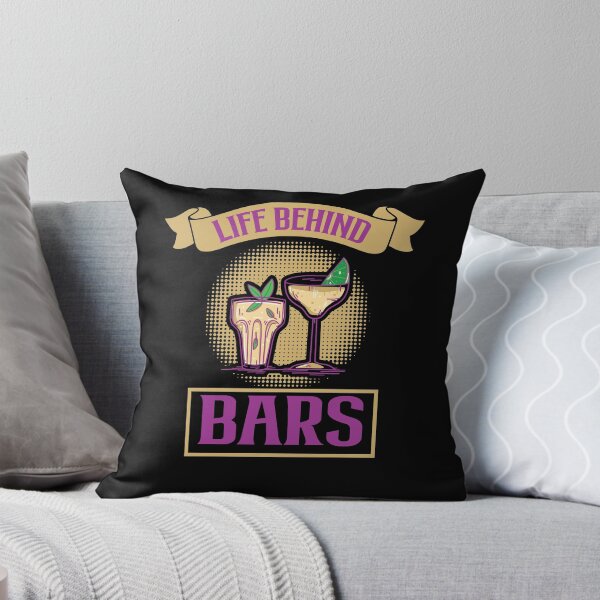 Item preview, Bartender Life Behind Bars Funny Bartending Cocktail designed and sold by tomtomd.