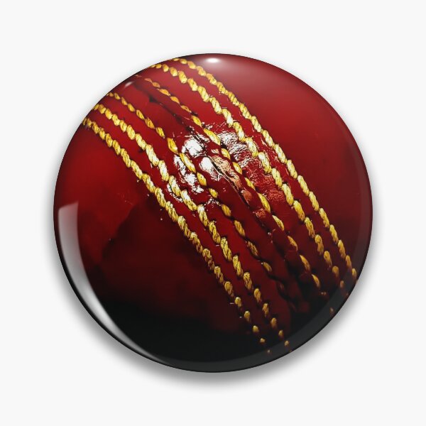 Item preview, Red cricket ball sticker designed and sold by JD369.