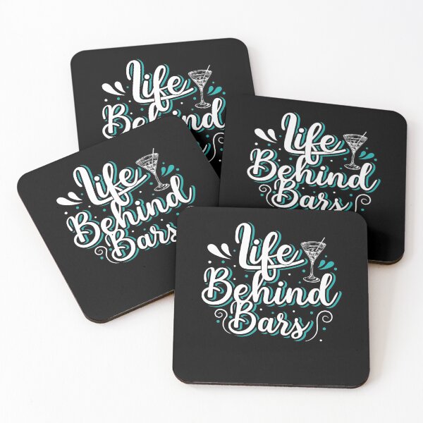 Item preview, Bartender Life Behind Bars Funny Bartending Cocktail designed and sold by tomtomd.