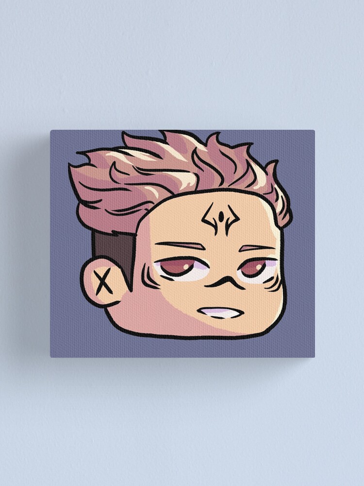 "Cute Chibi Sukuna Ryomen l Jujutsu Kaisen" Canvas Print by izzoodles ...