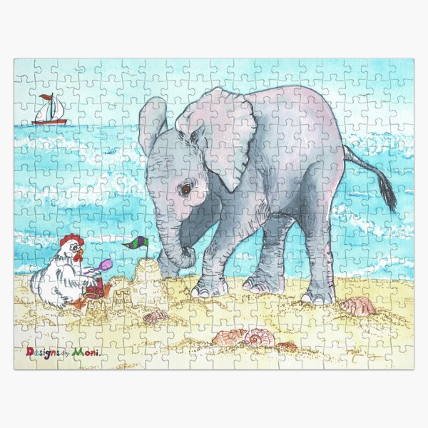 Fun day at the beach Jigsaw Puzzle