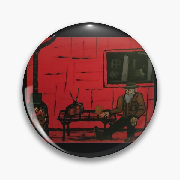 Item preview,  Old storyteller in a red room designed and sold by Travis  Olson.