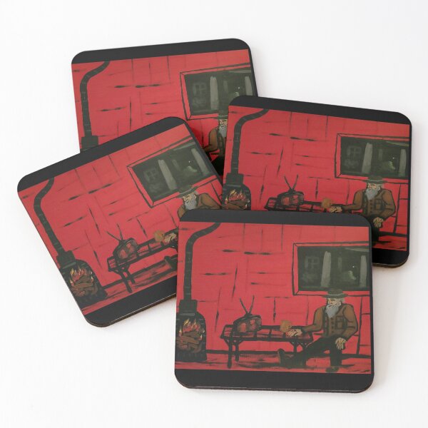Item preview,  Old storyteller in a red room designed and sold by Travis  Olson.