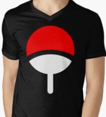 Uchiha Clan symbol Men's V-Neck T-Shirt
