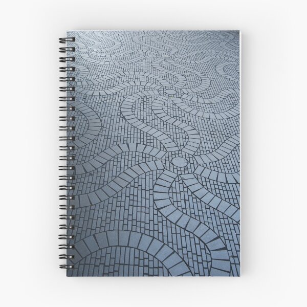 Item preview, tiles in a swirly spiral pattern designed and sold by lakazdi.