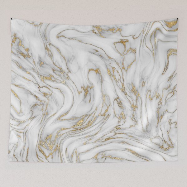 Item preview, Gold grey and white shiny agate liquid marble texture designed and sold by CynthiaGraphics.