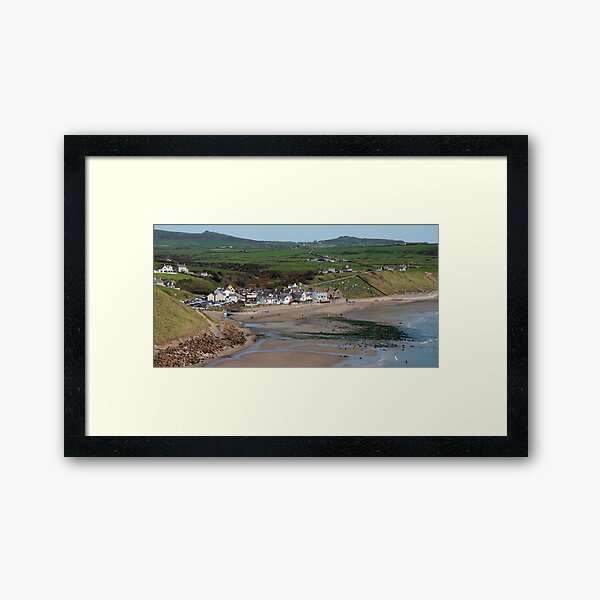 Aberdaron Bay Framed Art Print