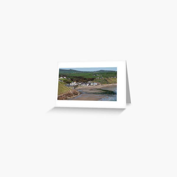 Aberdaron Bay Greeting Card