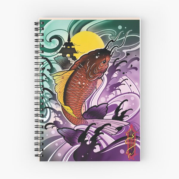 Item preview, koi fish by Luke Red designed and sold by lukeredtattoo.