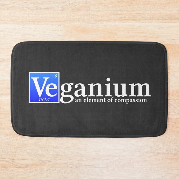 Item preview, Veganium an element of compassion - dark BG designed and sold by reIntegration.