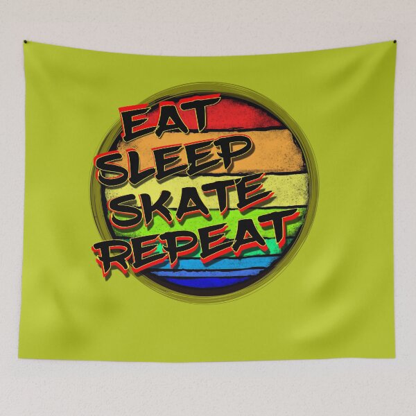 Item preview, Eat Sleep Skate Repeat designed and sold by ronnieyoung.