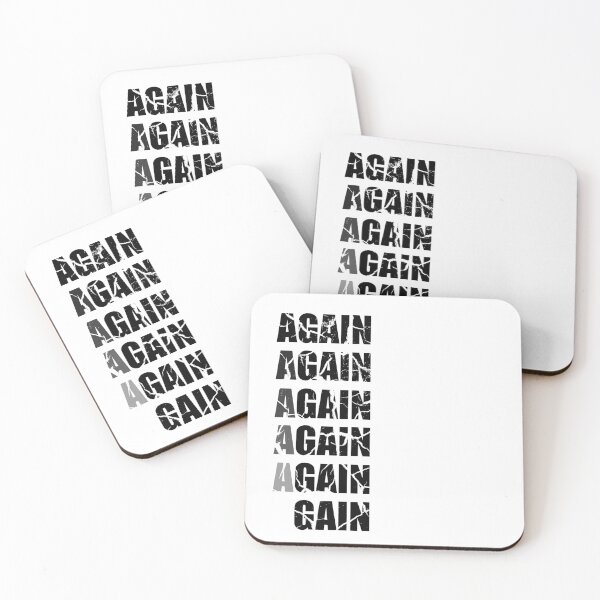 Item preview, Again Again Gain - Inspirational and Motivational Quote design designed and sold by LordAudes.