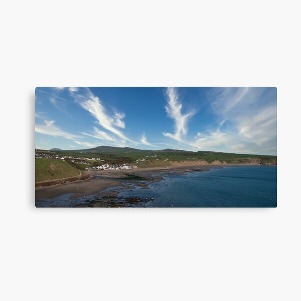 Aberdaron in the late Summer Sun Canvas Print