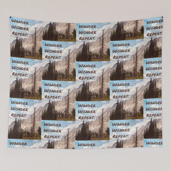 Item preview, Wander, wonder, repeat designed and sold by Pelikancrazy.