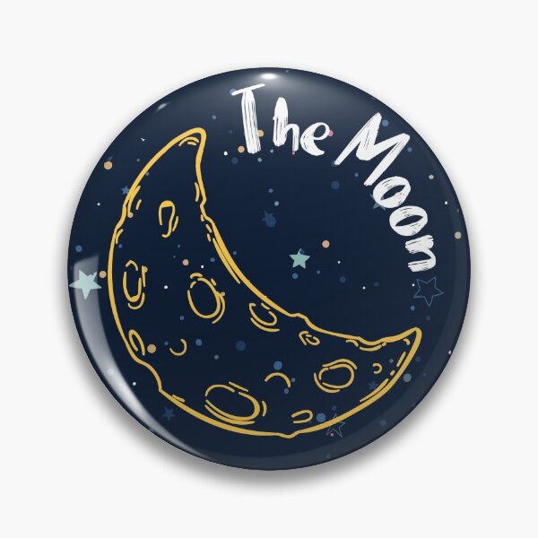 Item preview, The Moon sticker designed and sold by ranovaan.