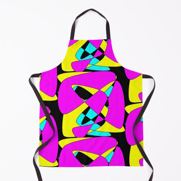 Item preview, Yellow cyan and pink abstract art designed and sold by CheesyLoompa.