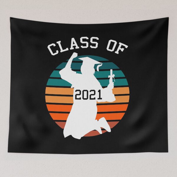 Item preview, Class of 2021 Senior Graduation Retro Sunset designed and sold by liftdesign.