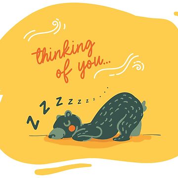 Aperçu de l'œuvre Petit ours vert qui dort de Isabelle Gatzler