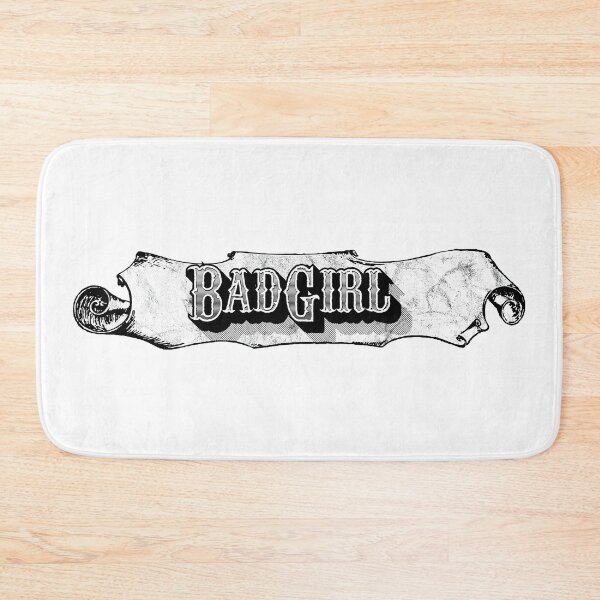 Item preview, Bad Girl Vintage Black and White Design designed and sold by blacklittlemoon.