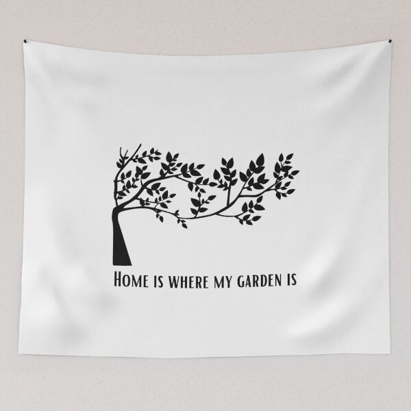 Item preview, Home is where my garden is designed and sold by Growwithme.