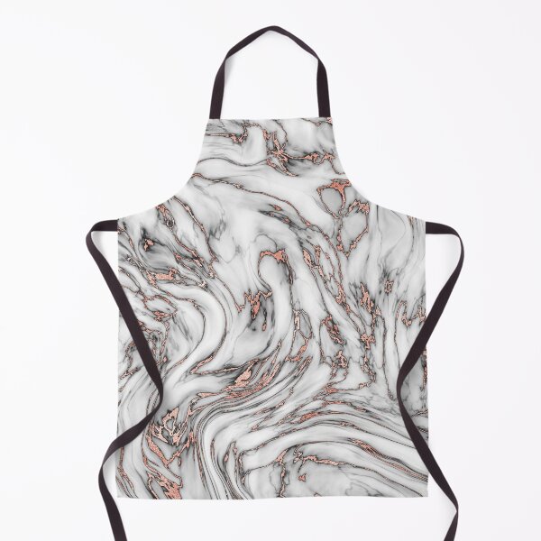 Item preview, Rose gold black and white shiny agate liquid marble texture designed and sold by CynthiaGraphics.