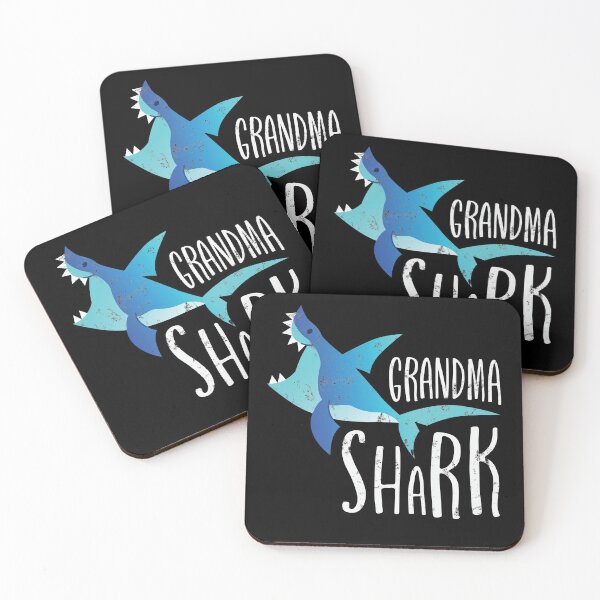 Item preview, Grunge Grandma Shark, Funny Grandma Gift designed and sold by FuntasticDez.