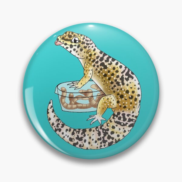 Item preview, Gecko with Worms designed and sold by manylildesigns.
