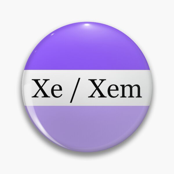 Item preview, Xe / Xem Pronoun Flag designed and sold by buckwin.