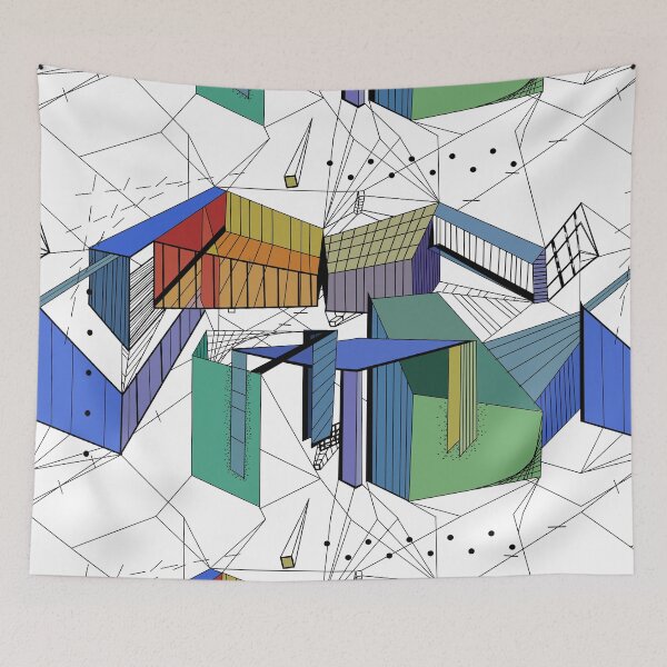 Item preview, An Abstract Exercise in Perspective designed and sold by Hether McCuistion.