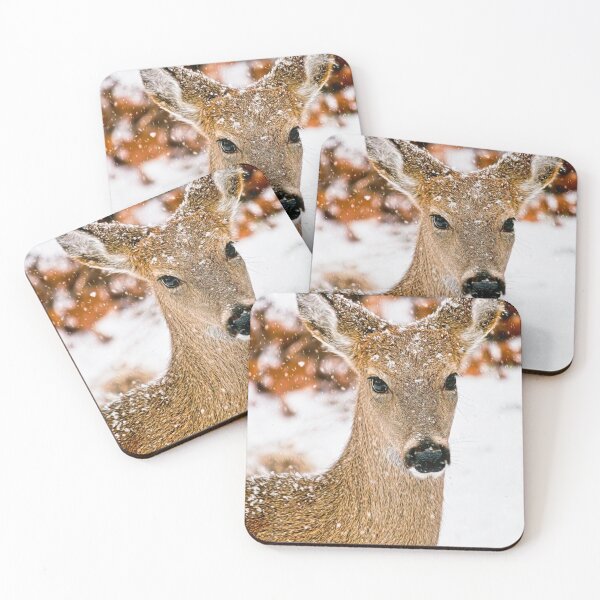 Item preview, Snow-Covered Deer designed and sold by Thymely.