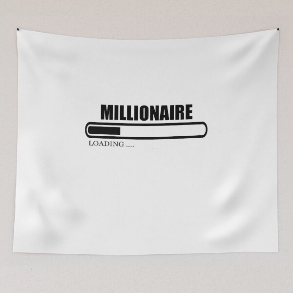 Item preview, Millionaire Loading For Boys & Girls Tshirt 2021 designed and sold by wabshirts.