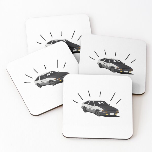 Item preview, ae86 initial d sticker anime designed and sold by d0ct0rsnuggles7.