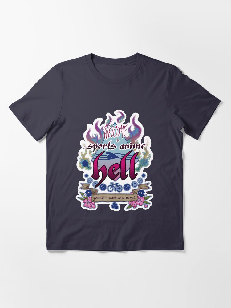 T-shirt essentiel ''Sports Anime Hell' : autre vue