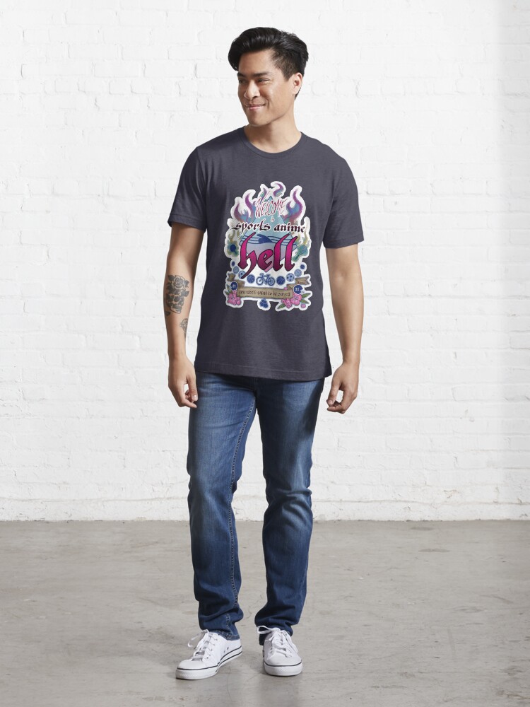 T-shirt essentiel ''Sports Anime Hell' : autre vue