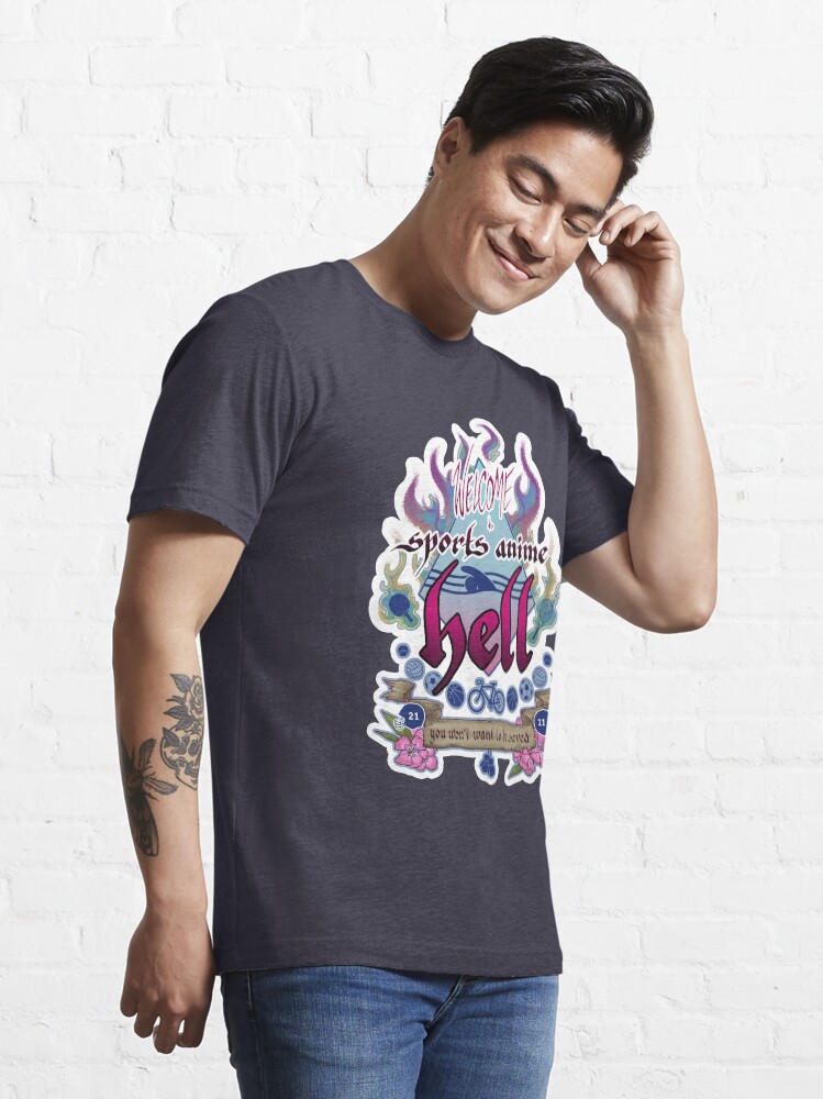 T-shirt essentiel ''Sports Anime Hell' : autre vue