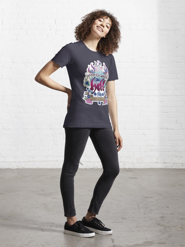 T-shirt essentiel ''Sports Anime Hell' : autre vue
