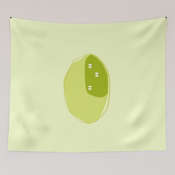 Item preview, Abstract lime print designed and sold by MariaGins.