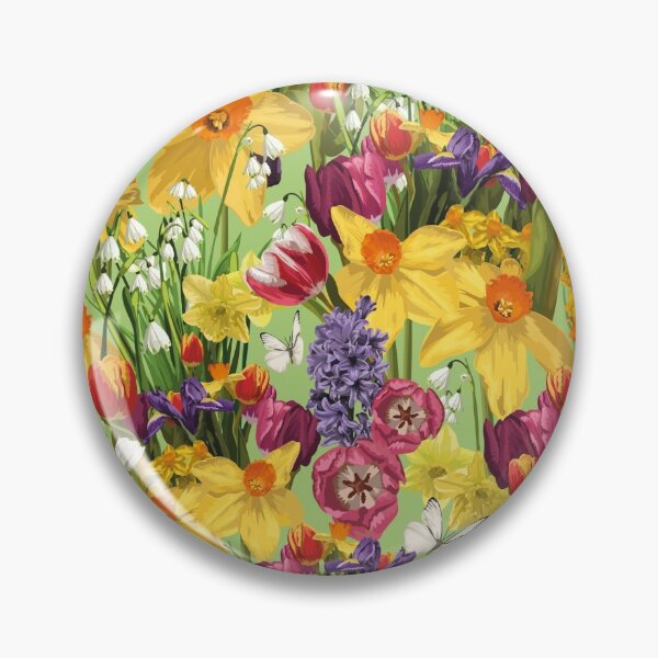 Item preview, Spring Floral Pattern designed and sold by Annalisa-Jones.