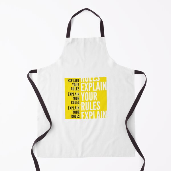 Item preview, Explain your rules (yellow) designed and sold by unclejab.
