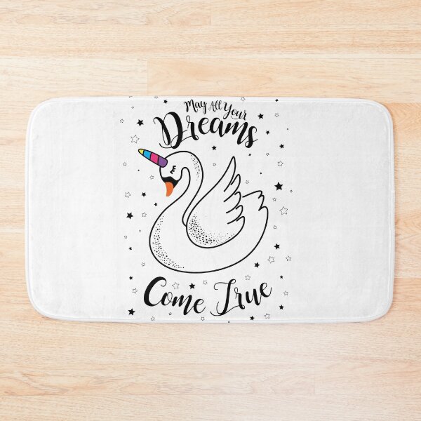 Item preview, May All Your Dreams Come True With Unicorn Swan or Goose Lover Gifts designed and sold by topdesignarts.