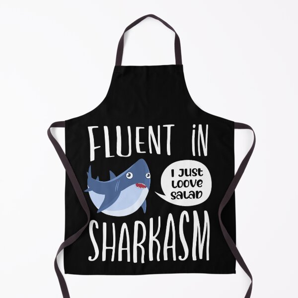 Item preview, Fluent In Sharkasm designed and sold by FuntasticDez.