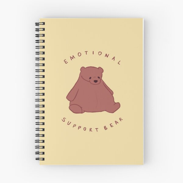 Item preview, EMOTIONAL SUPPORT BEAR - Giant Plush Bear designed and sold by AdelinePurdy.