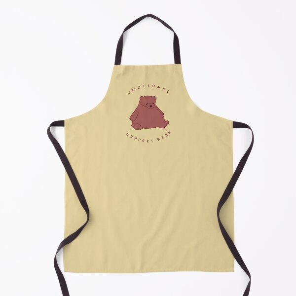 Item preview, EMOTIONAL SUPPORT BEAR - Giant Plush Bear designed and sold by AdelinePurdy.