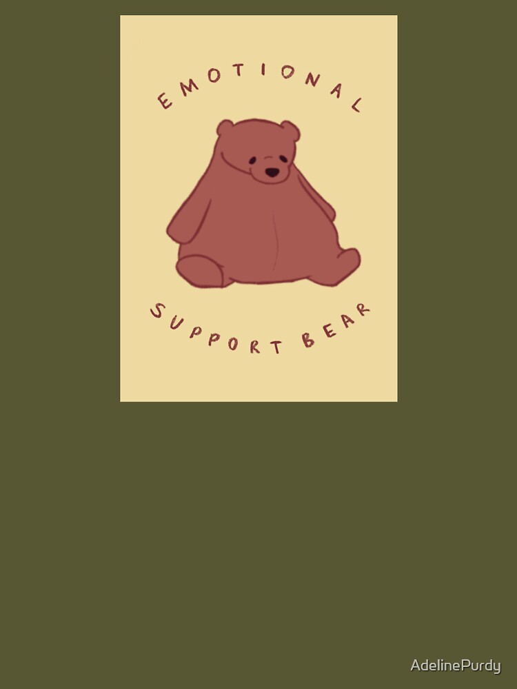 Online Exclusive Emotional Support Bear T-Shirt