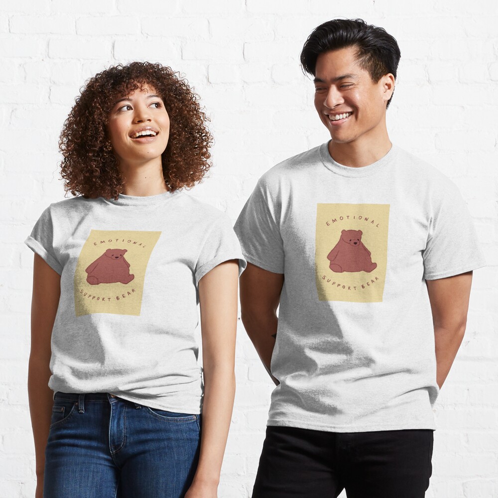 Online Exclusive Emotional Support Bear T-Shirt